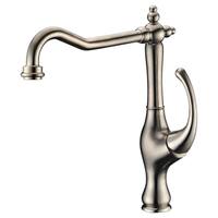 Fontaine Bellver Traditional Single Handle Brushed Nickel Kitchen Faucet Fontaine Bellver Traditional Single Handle Brushed Nickel Kitchen Faucet