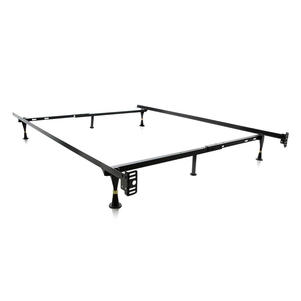 Brookside Metal Full/ Twin Heavy-duty Adjustable Bed Frame with Glides
