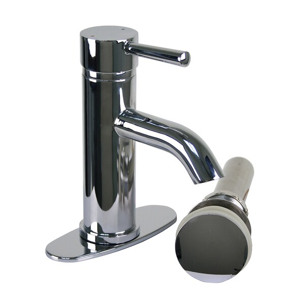 Brienza Moncalieri Chrome European Single Post Bathroom Faucet Brienza Moncalieri Chrome European Single Post Bathroom Faucet With Drain