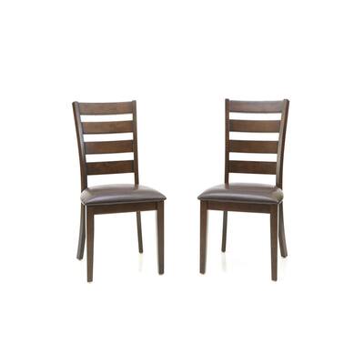 Kona Raisin Ladderback Dining Chairs (Set of 2)