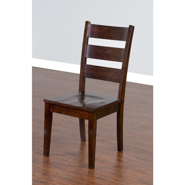 Sunny Designs Vineyard Ladderback Chair With Wood Seat Free Sunny Designs Vineyard Ladderback Chair With Wood Seat