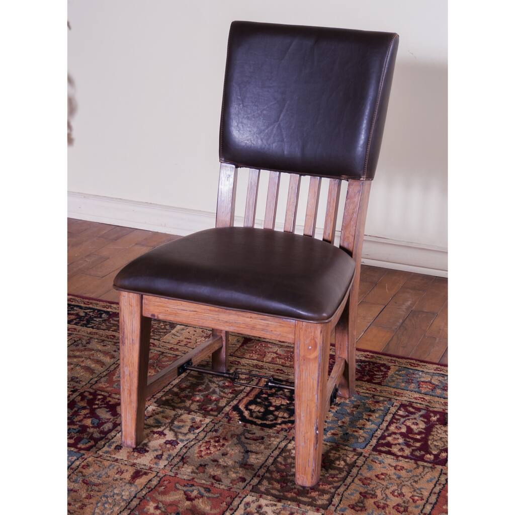 Sunny Designs Sandalwood Chair with Vinyl Cushion Seat & Back