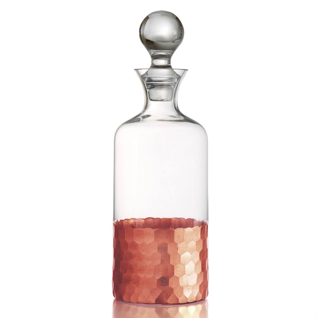 Fitz and Floyd Gold Luster Decanter