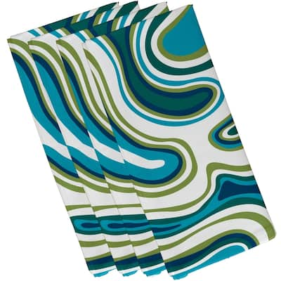 Agate Geometric Print 19-inch Napkin