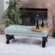 preview thumbnail 1 of 6, Scarlette Tufted Velvet Ottoman Bench by Christopher Knight Home