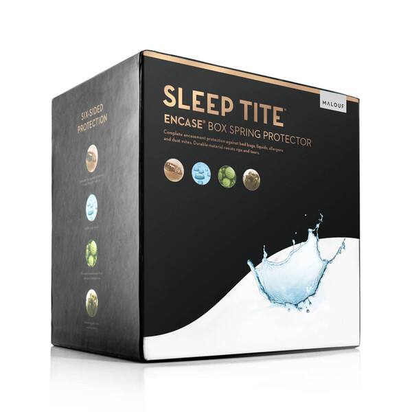 Sleep Tite Encase Zippered Box Spring Protector Bed Bath & Beyond