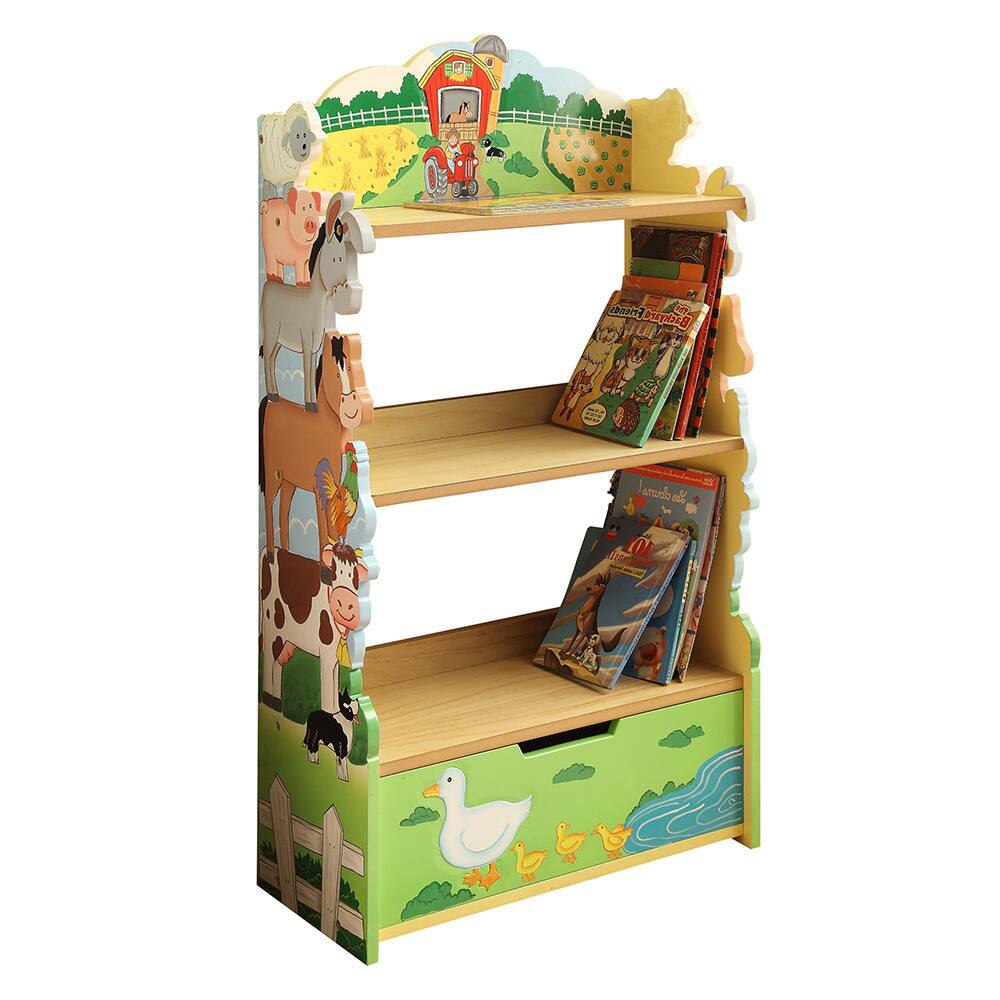 Fantasy Fields - Happy Farm Animals Bookshelf - N/A