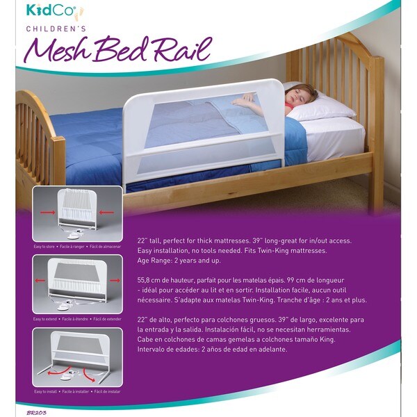 kidco mesh bed rail
