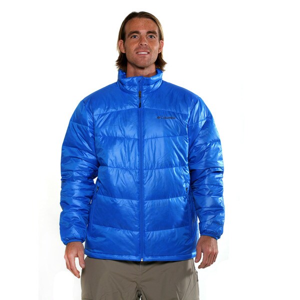 columbia men's gold 650 turbodown hooded down jacket