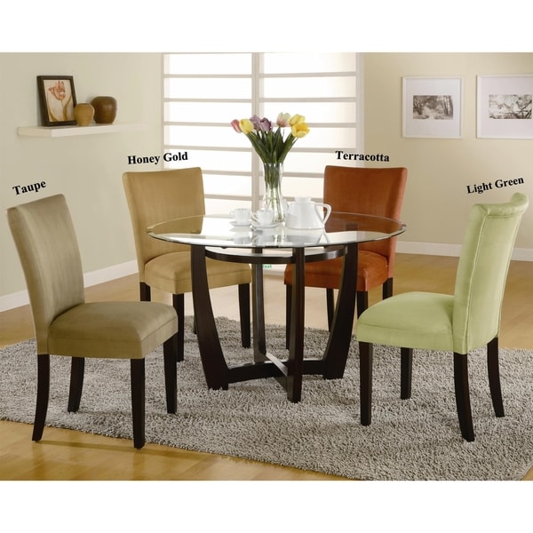 Glass Top Dining Table Set 4 Chairs Photos