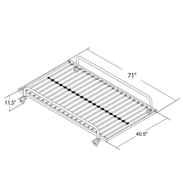 DHP Trundle for Metal Daybed