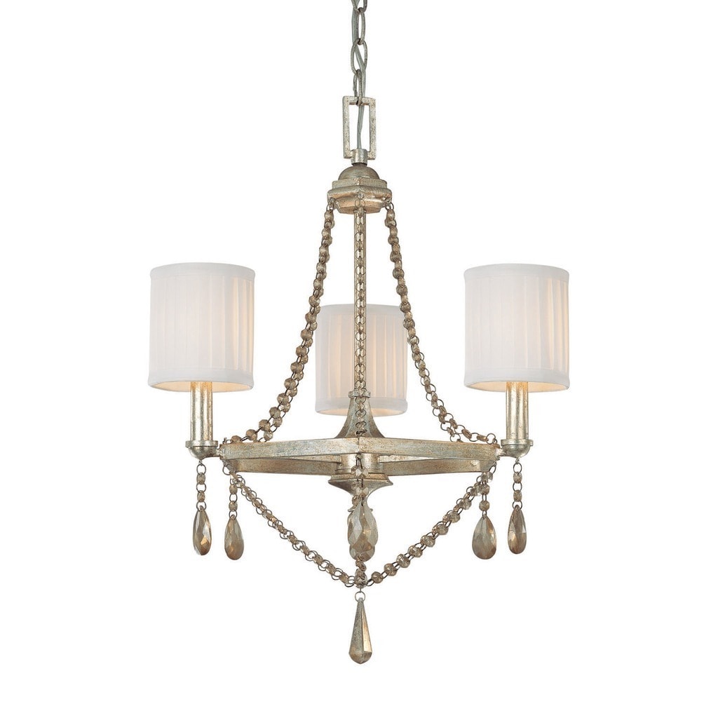 Fifth Avenue 3-light Winter Gold Chandelier - Winter Gold - Chandeliers For Bedrooms by Overstock.com