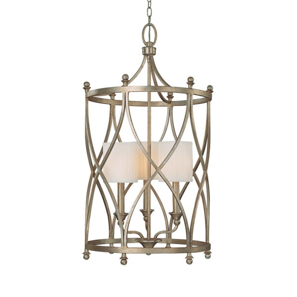 Capital Lighting Fifth Avenue Collection 3 Light Winter Gold Foyer Capital Lighting Fifth Avenue Collection 3 Light Winter Gold Foyer Fixture