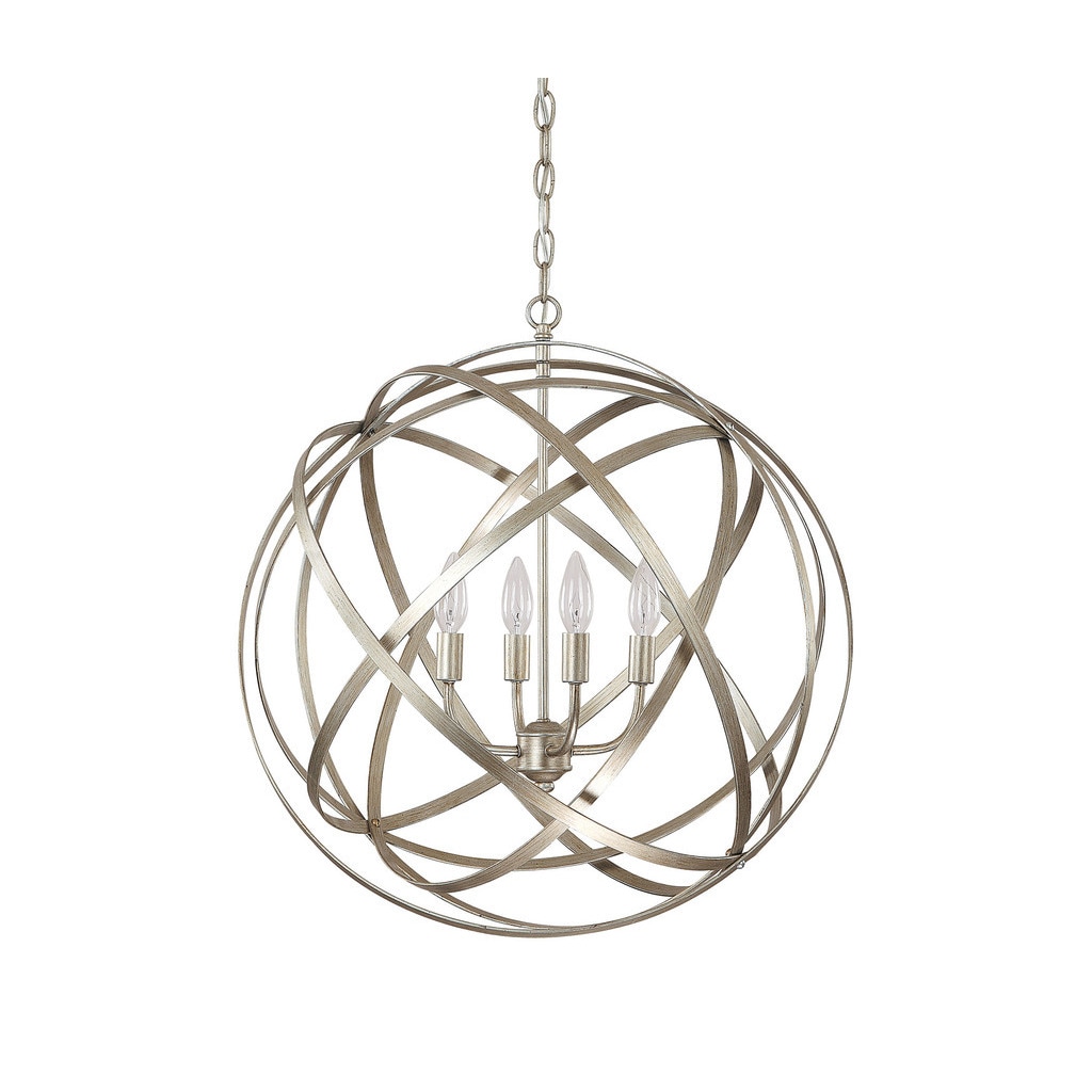 capital lighting axis 6 light globe pendant