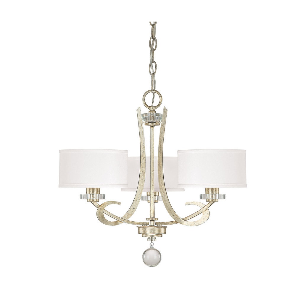 Hutton 3-light Winter Gold Chandelier - Winter Gold - Chandeliers For Bedrooms by Overstock.com