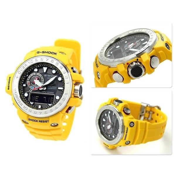 g shock gulfmaster yellow