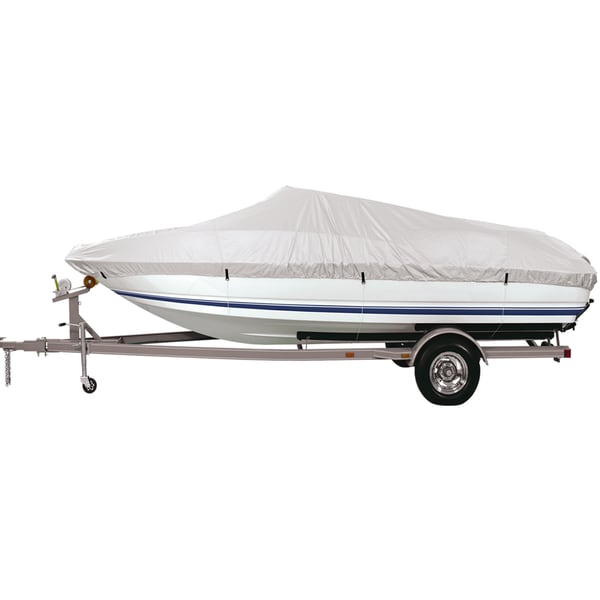 FH Group Silver Small 68-inch Premium Water-Proof Boat Cover