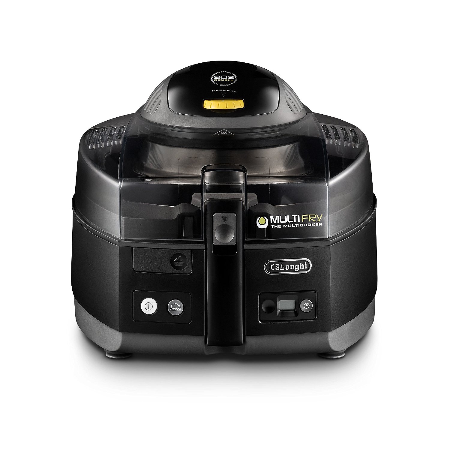 De Longhi FH1163 Black MultiFry Low Oil Fryer and Multi Cooker