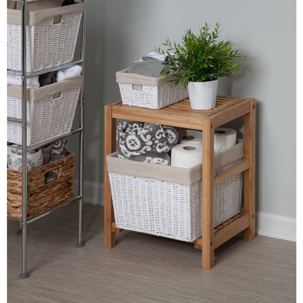 Honey-Can-Do Bamboo Spa Bench