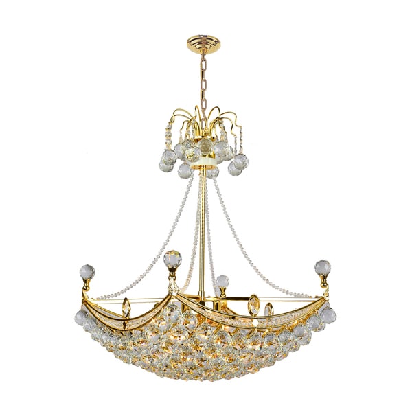 Gold Crystal Chandelier Gold Crystal Chandelier