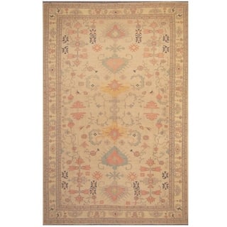 Handmade 8 X 13 Rugs Area For Less Herat Oriental Afghan Hand Woven Vegetable Dye Oushak Wool Rug 8 3 X