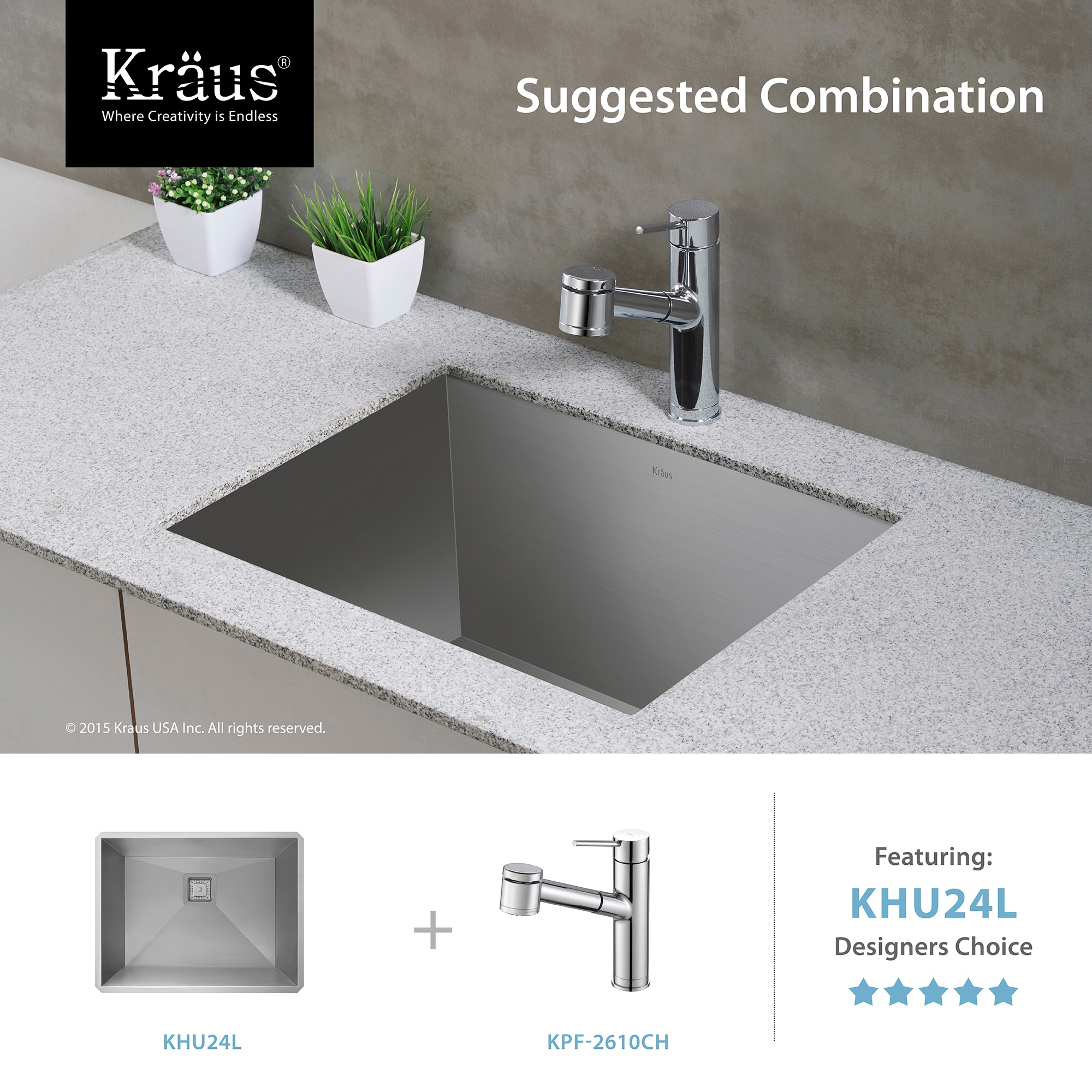 Kraus USA, Laundry Sinks