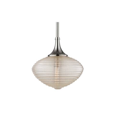 Hudson Valley Knox 1 Light 16 inch Satin Nickel Pendant