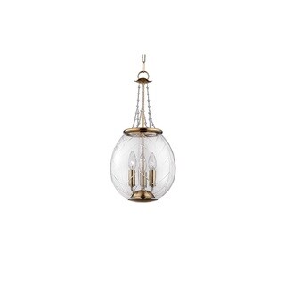 Hudson Valley Pierce 8 Light Aged Brass Pendant