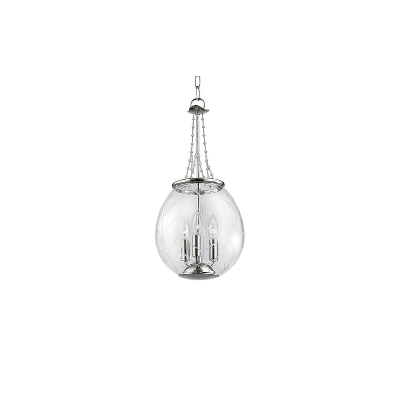 Hudson Valley Pierce 8 Light Nickel Pendant