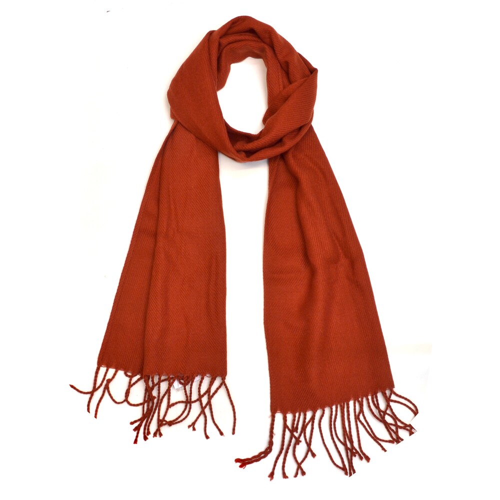 Dasein Solid Color Classic Style Woven Scarf. Opens flyout.