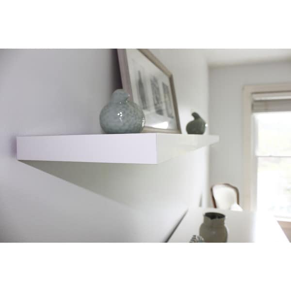 60 inch picture ledge white