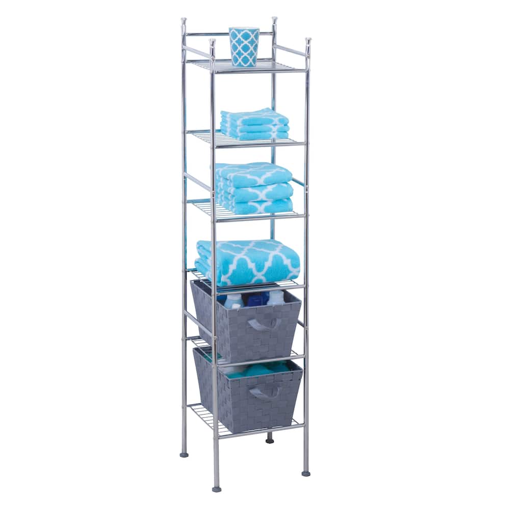 Honey-Can-Do 6-tier Metal Space Saver Tower