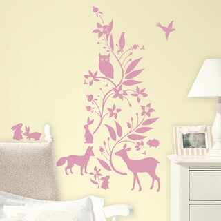 Forest Friends Peel and Stick Giant Wall Decals