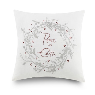 White,Christmas Throw Pillows - Overstock Shopping - Decorative ...