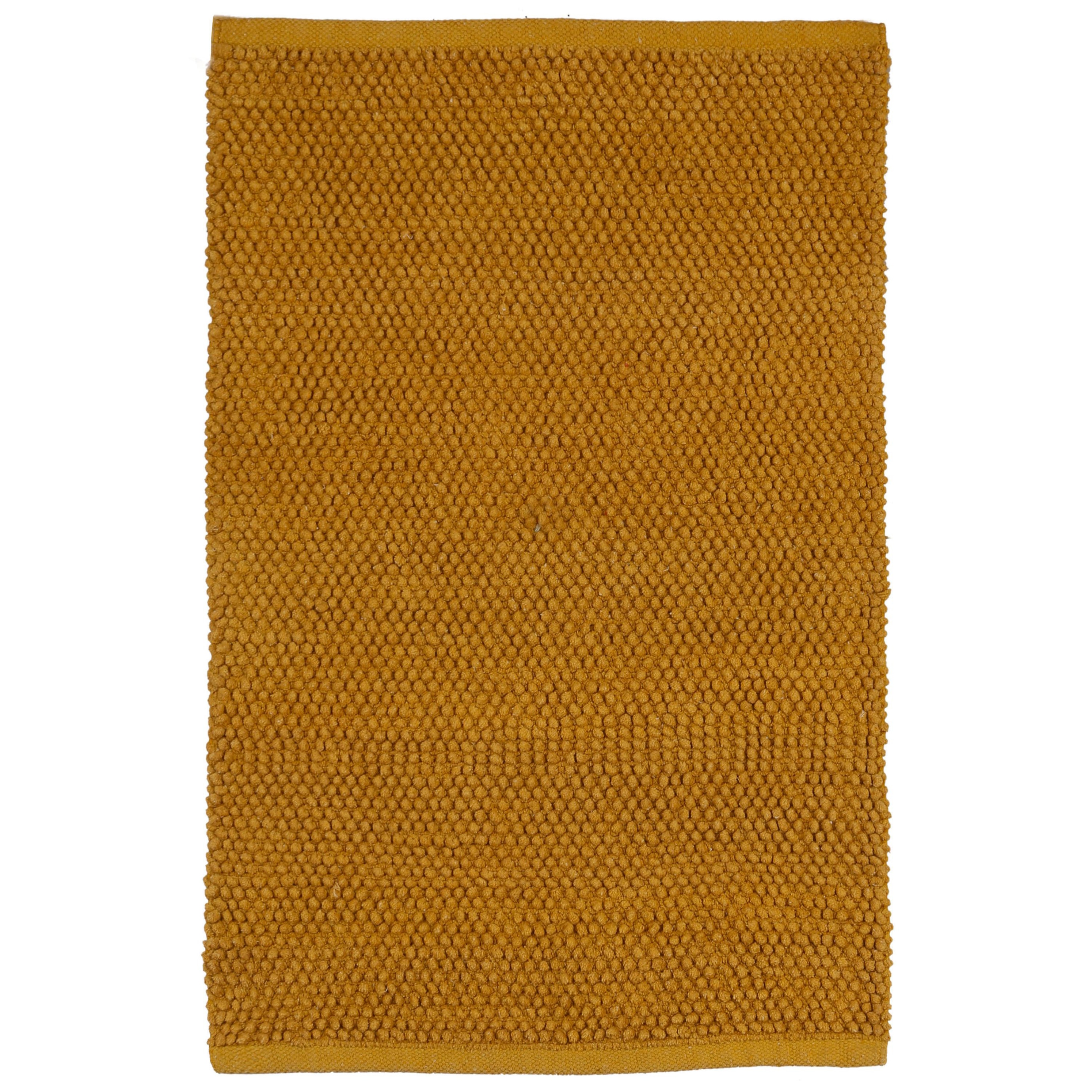 Shop Plush Nubby Gold 30 X50 Bath Rug 2 6 X 4 2 Overstock 10792706