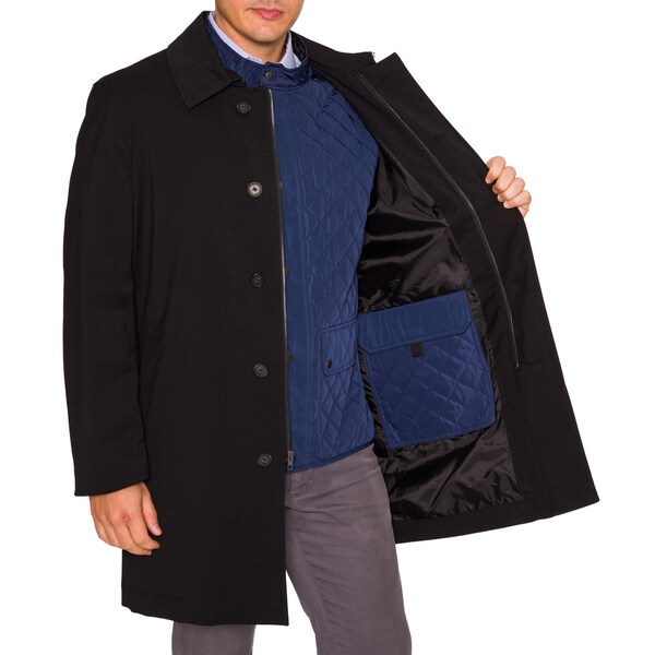 Removable Vest Trench Coat - Overstock 