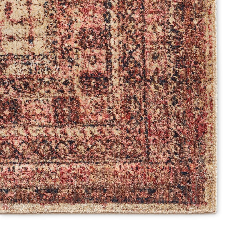 Alexander Home Contessa Traditional Medallion Distressed Rug