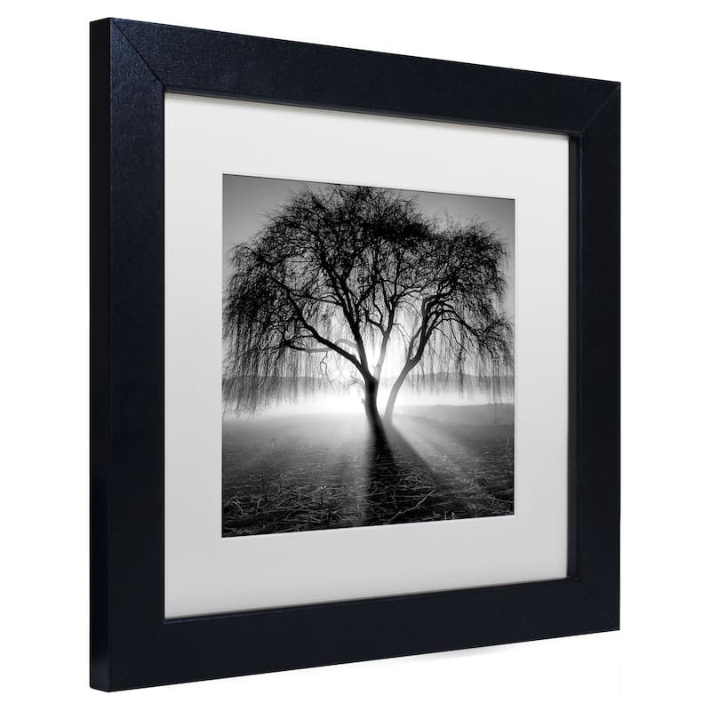 Moises Levy Lightning Tree I Matted Framed Wall Art