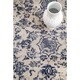 preview thumbnail 14 of 16, nuLOOM Blue Vintage Floral Vines Area Rug