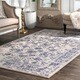 preview thumbnail 1 of 16, nuLOOM Blue Vintage Floral Vines Area Rug