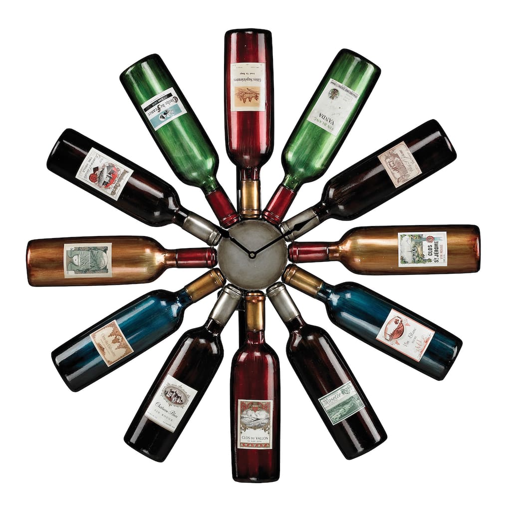 Wine Bottle Clock