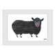 Marmont Hill - Black Sheep by Eric Carle Painting on Framed Print ...