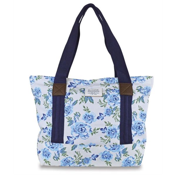 Shop Sloane Ranger Vintage Floral Canvas Tote Bag - Free Shipping Today ...