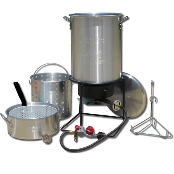 King Kooker Frying and Boiling Package with Two Pots - Overstock - 10807779