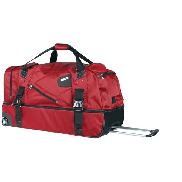 Ful Tour Manager Deluxe Red 30 Inch Rolling Duffel Bag Free Ful Tour Manager Deluxe Red 30 Inch Rolling Duffel Bag