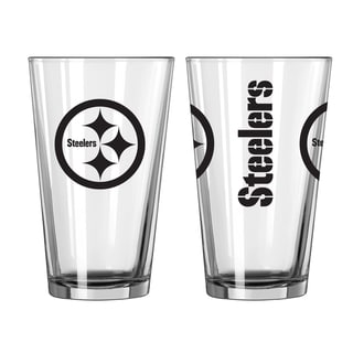 Shop Pittsburgh Steelers Game Day Pint Glass 2-Pack - Free 