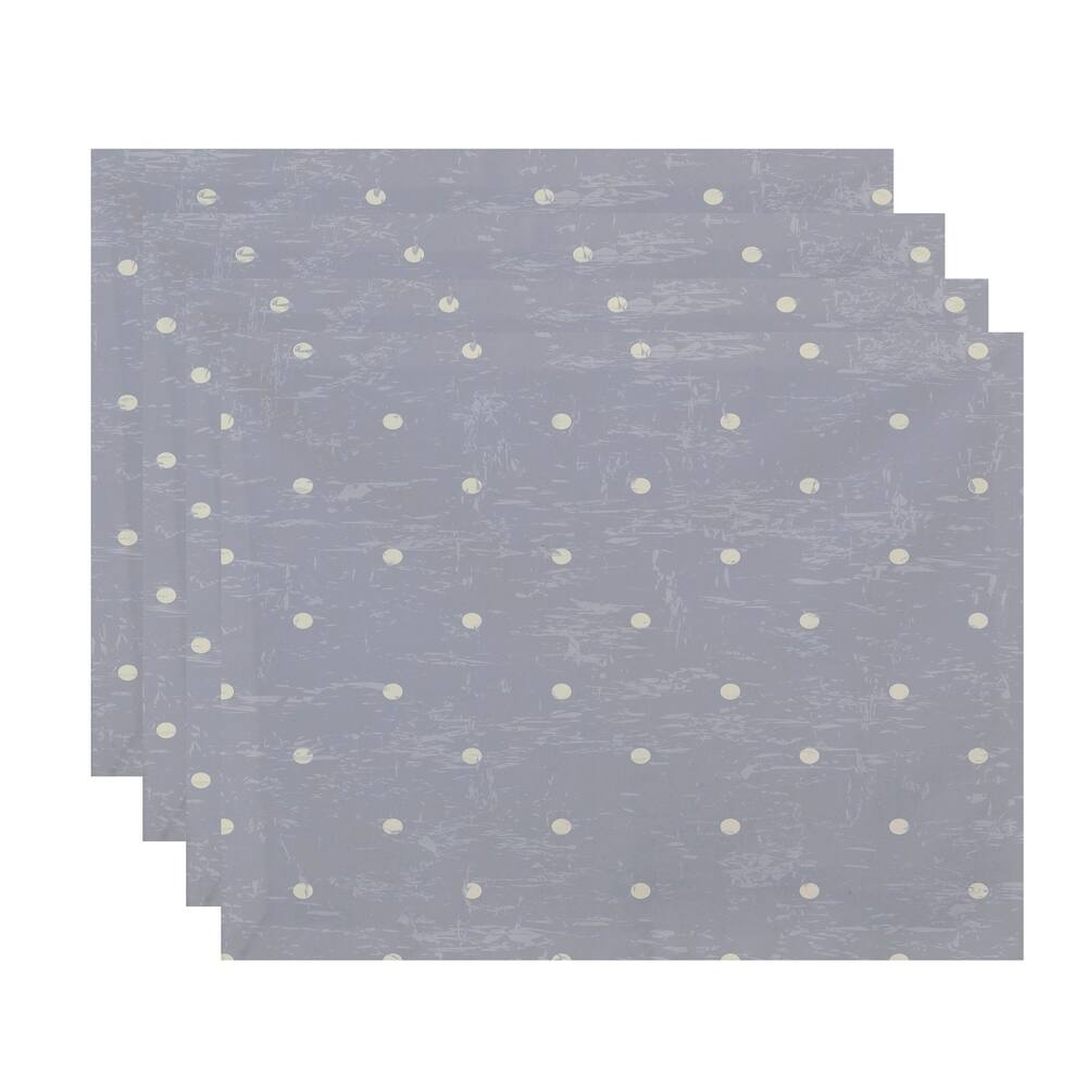 Dorothy Dot Geometric Print Placemats (Set of 4)