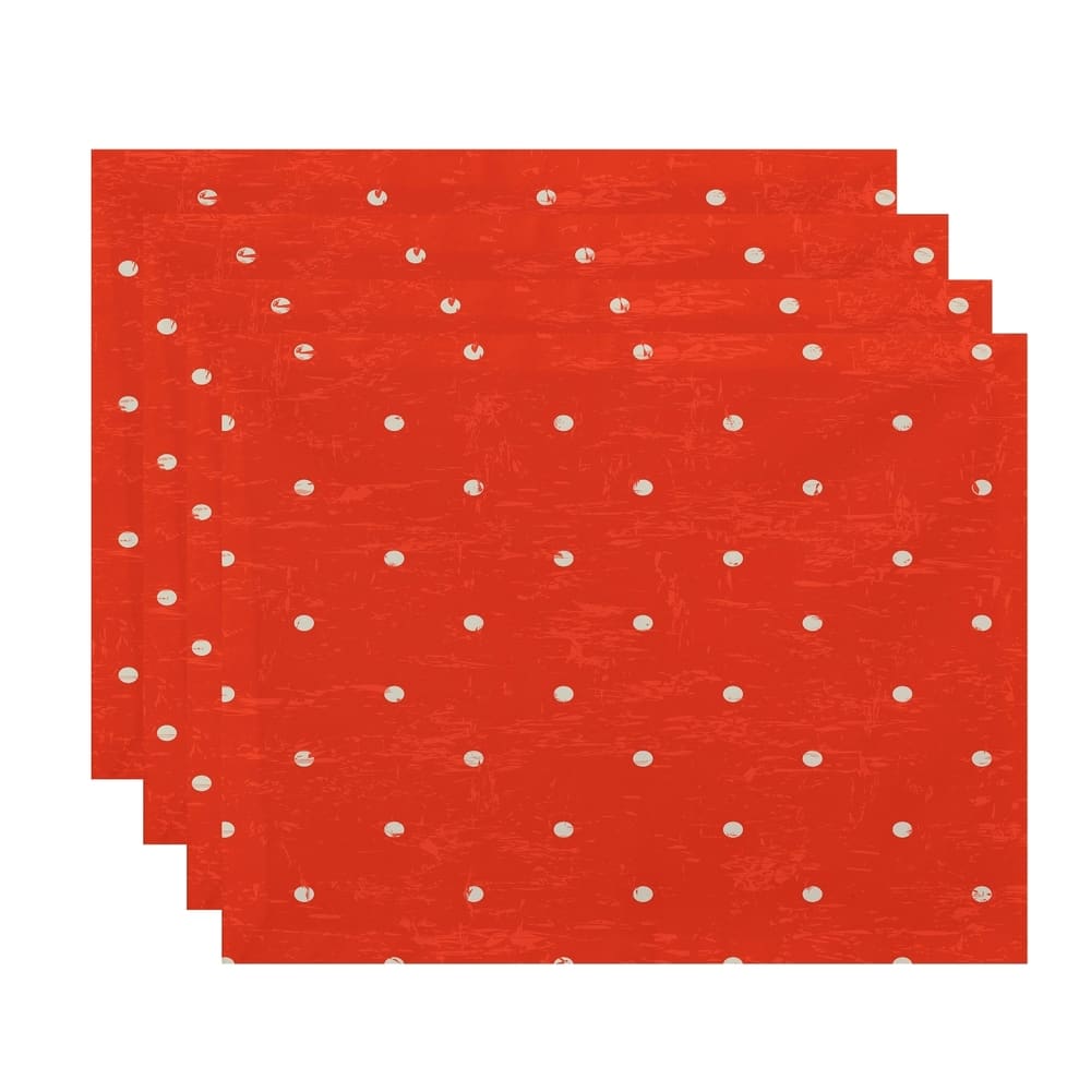 Dorothy Dot Geometric Print Placemats (Set of 4)