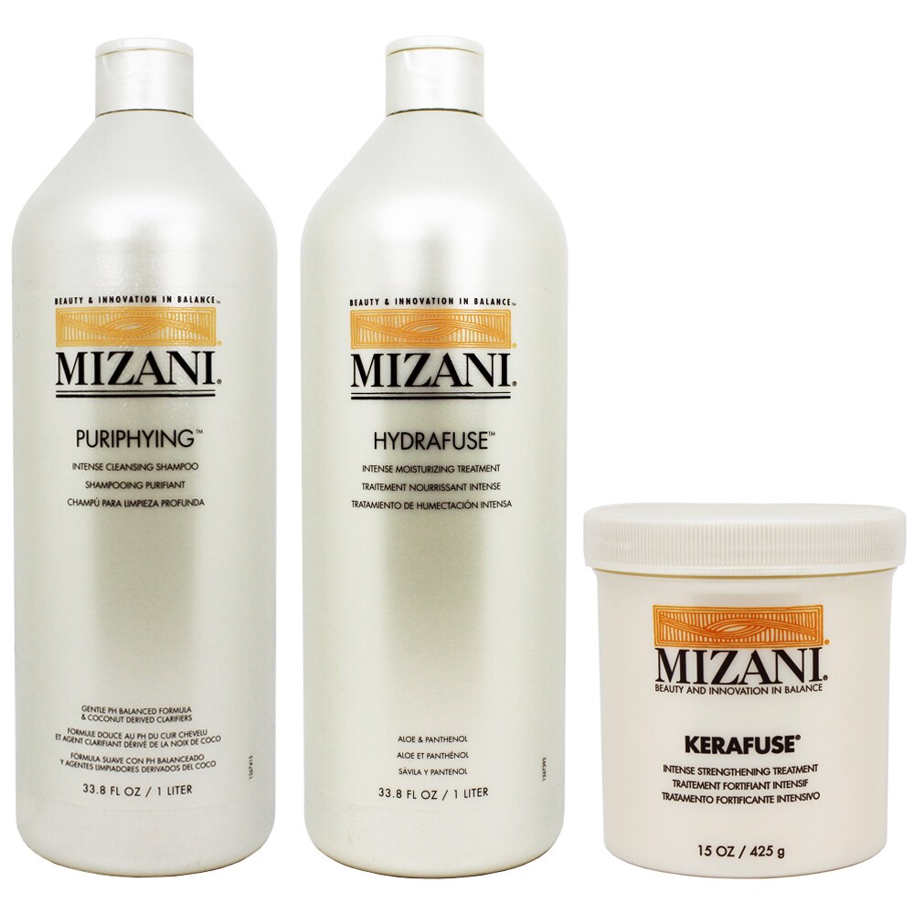 Shop Mizani Purifying Shampoo Hydrafuse Treatment And Karafuse