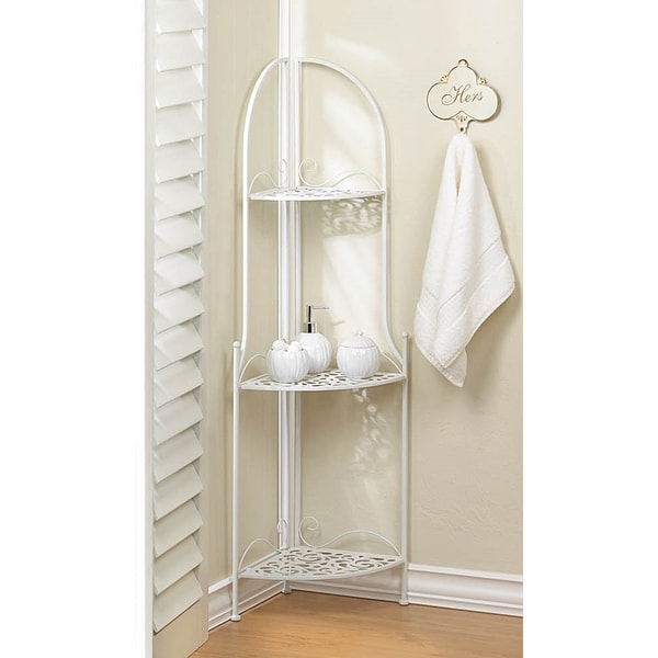 Decorative Lacy 3 Tier Corner Rack   17854319   Shopping